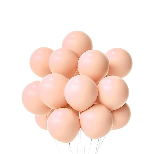 White, Orange, Gold & Pink Birthday Decorations for Girls, Kids Party, Woman, Boys, Adult- Pink Theme Birthday Decoration Set, Pink Party Supplies for Birthday, Pink Balloons Decoration Combo