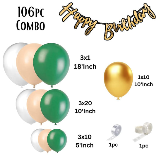 Green Birthday Decoration (Green Birthday Decoration 5)