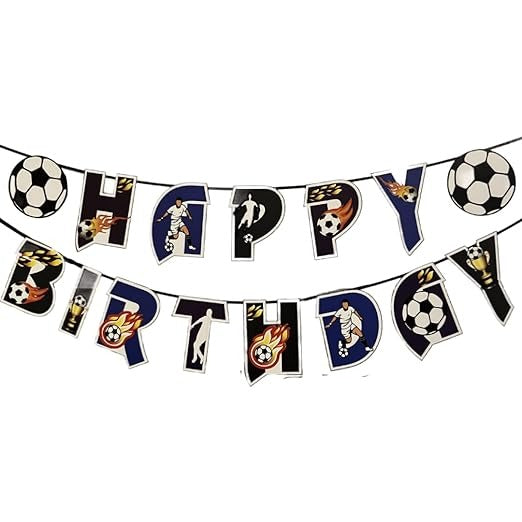 Football Theme Birthday Decorations for Boys, Kids Party - Game Theme Birthday Decorations, Sports Theme Birthday Decorations - Football Birthday Decorations for Boys