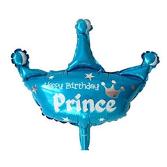 5pc Prince Theme Birthday Decorations for Boys, Kids Party - Prince Birthday Decoration, Blue Theme Birthday Decorations - Prince Theme Party Supplies for Birthday Decoration