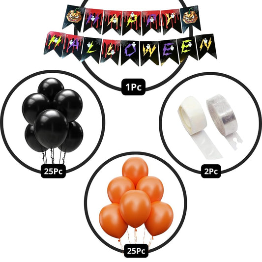 Halloween Decorations for House Party - Halloween Party Supplies for Home Decorations, Halloween Theme Decorations for Boys, Girls, Adults Party
