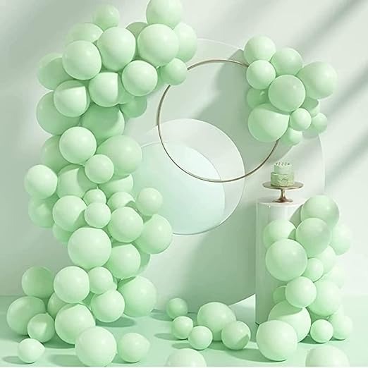 Pastel Green Balloon Pack of 50 for Birthday / Anniversary / Wedding (Mint Green)
