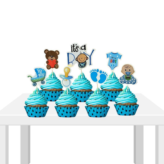 It's a boy caketop Decorations - Welcome Home Boy Decorations, Newborn Homecoming Welcome Decorations, It's a Boy Decorations