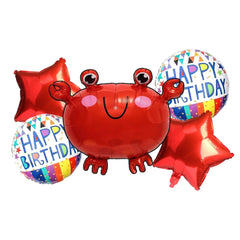 Sea Creature Crab Birthday Decorations for Boys, Kids Party, Girls - Sea Creature Theme Birthday Decoration, Crab Under the Sea Theme Birthday Decoration, Ocean Theme Birthday Decorations