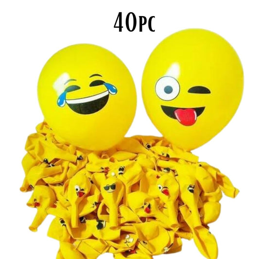 Emoji Theme Birthday Decorations for Boys, Girls, Kids Party - Emoji Birthday Decorations Kit, Emoticons Balloons for Party Decorations