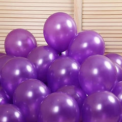 50Pc Metallic Pink, Purple Balloon Combo | Pink Birthday Decoration Items | Pink & Purple party props | Balloon Bouquet