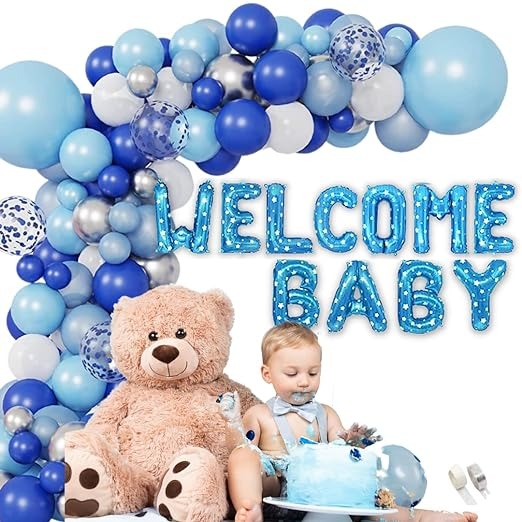 New Born Baby Welcome Decorations - Welcome Home Baby Decorations, Newborn Homecoming Welcome Decorations Kit